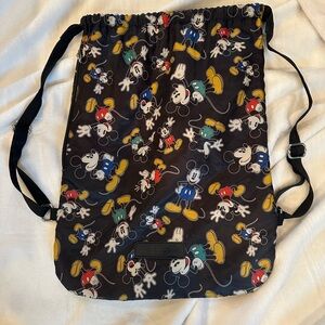 Disney Parks multi color  Drawstring Bag with Castle Logo
